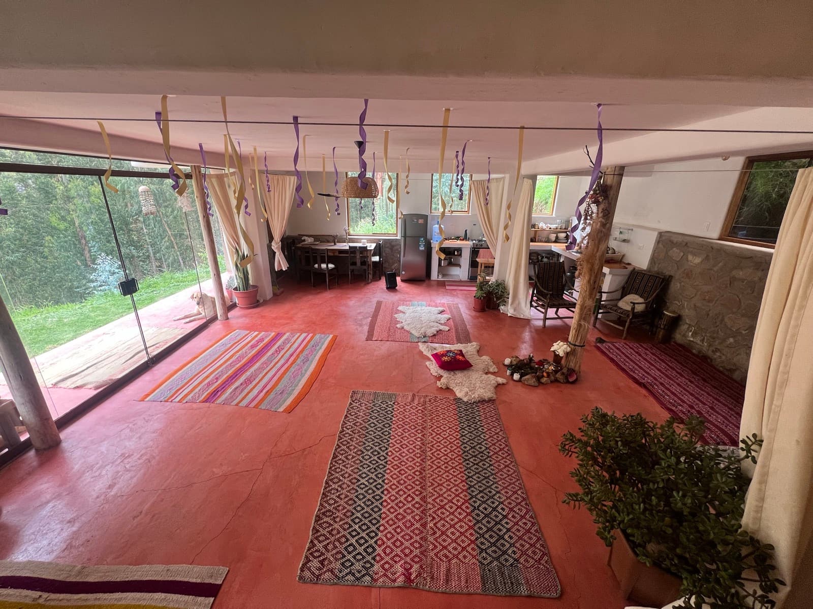 Valley Together website preview — multilingual venue site for Sacred Valley gatherings.